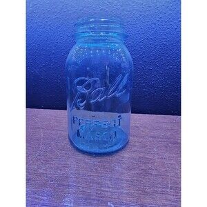 Vintage Ball Perfect Mason Canning Jar Number 3 Antique Glass Storage Jar & Home
